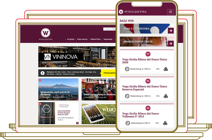Poland's no. 1 wine website