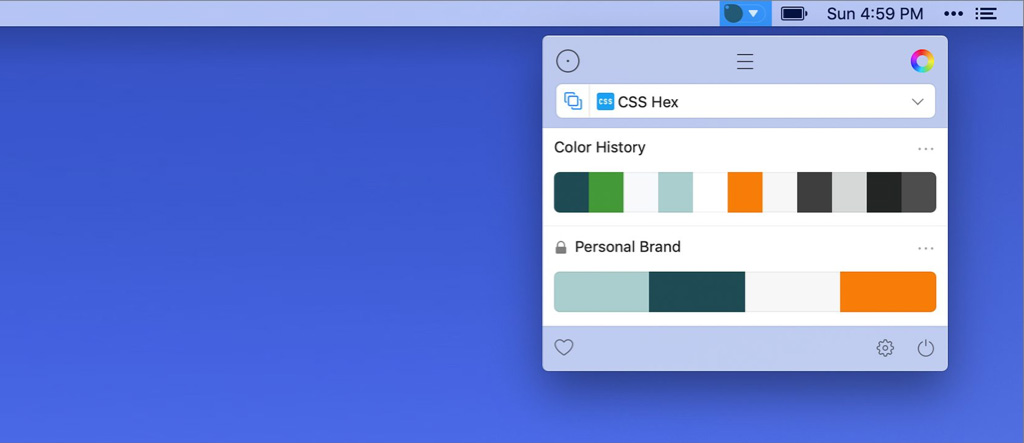 Sip – a color picker for Mac